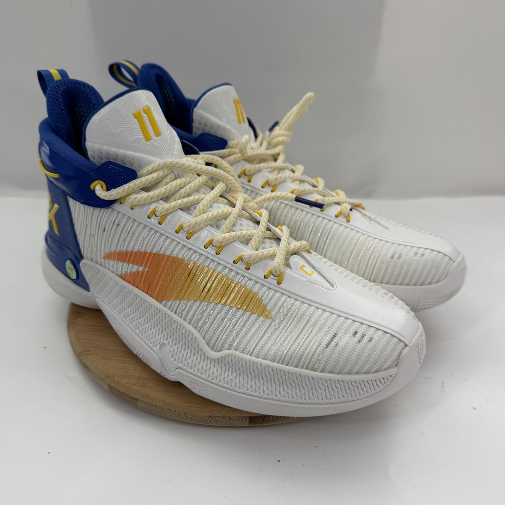 ANTA Klay Thompson Shoes Mens Size 8.5 White Basketball Sneakers KT9 Costal Dawn